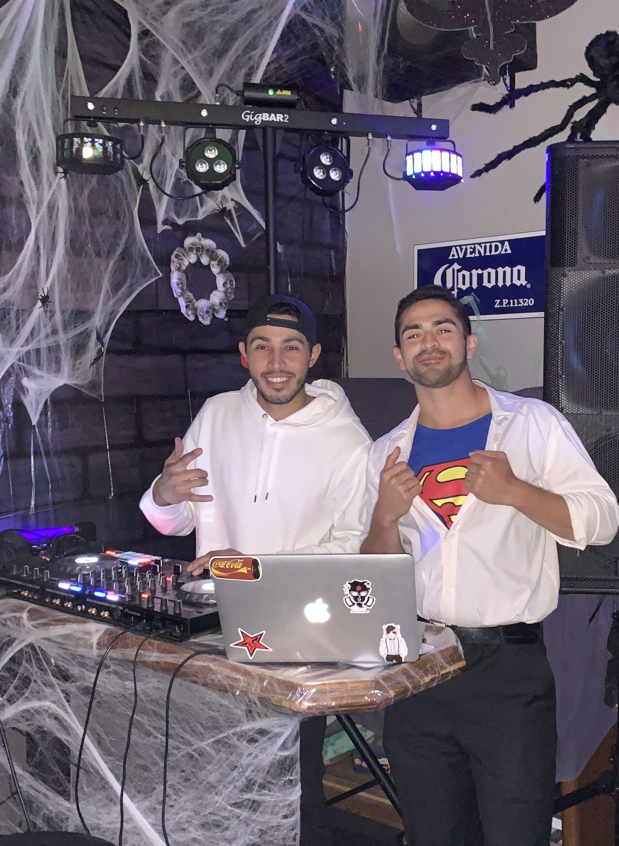 djs for the halloween party