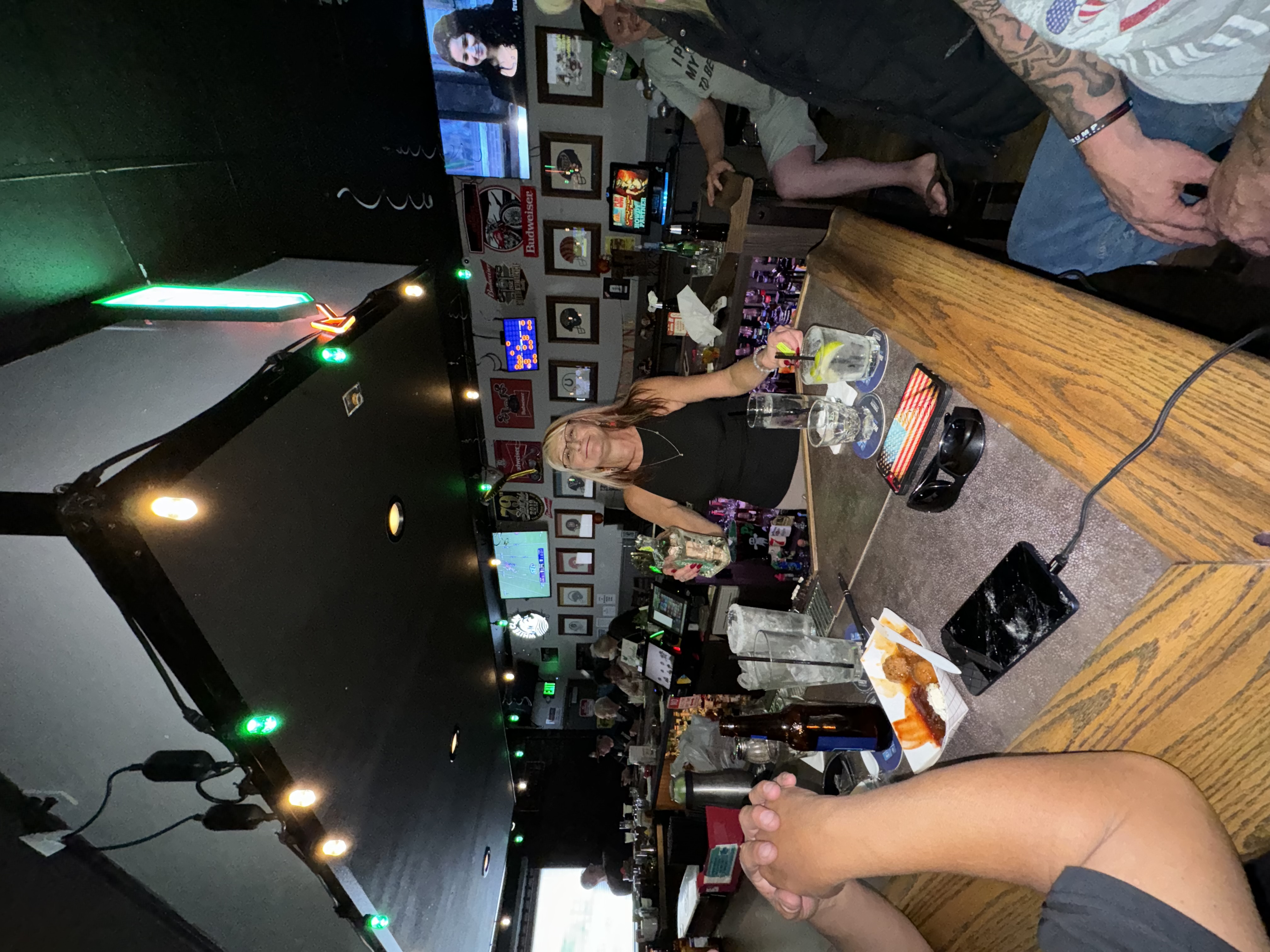 female bartender